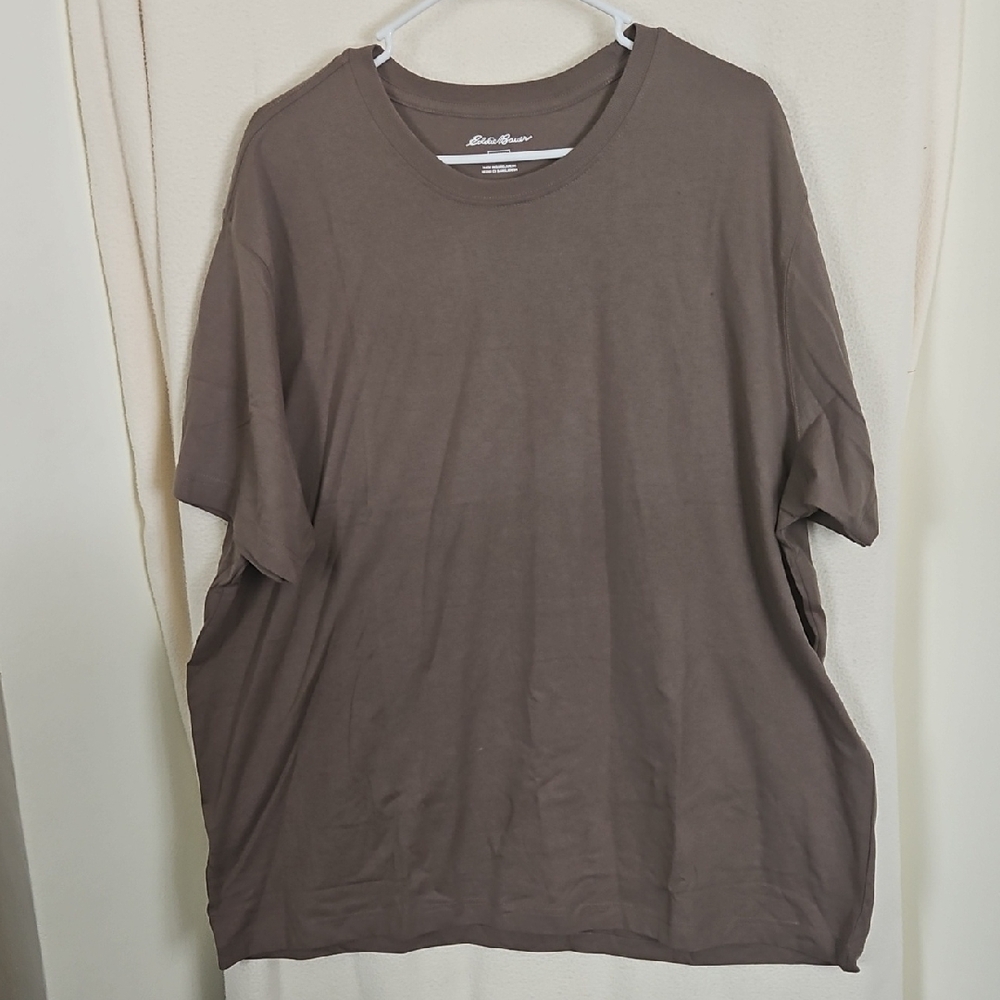 Eddie Bauer Men's Brown T-Shirt